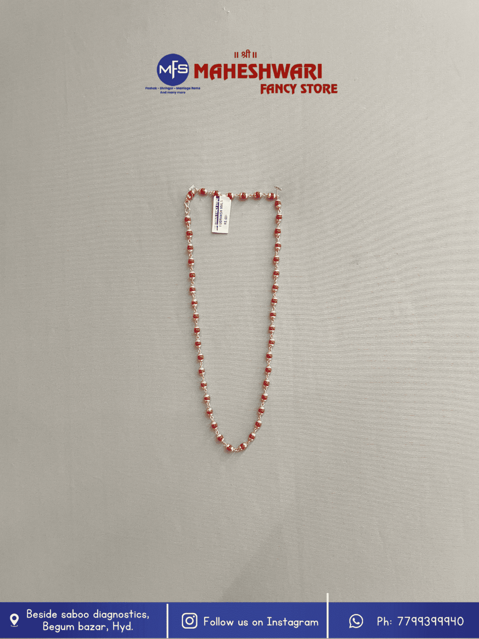 Maheshwari Fancy Store - Fancy Rudraksha Mala